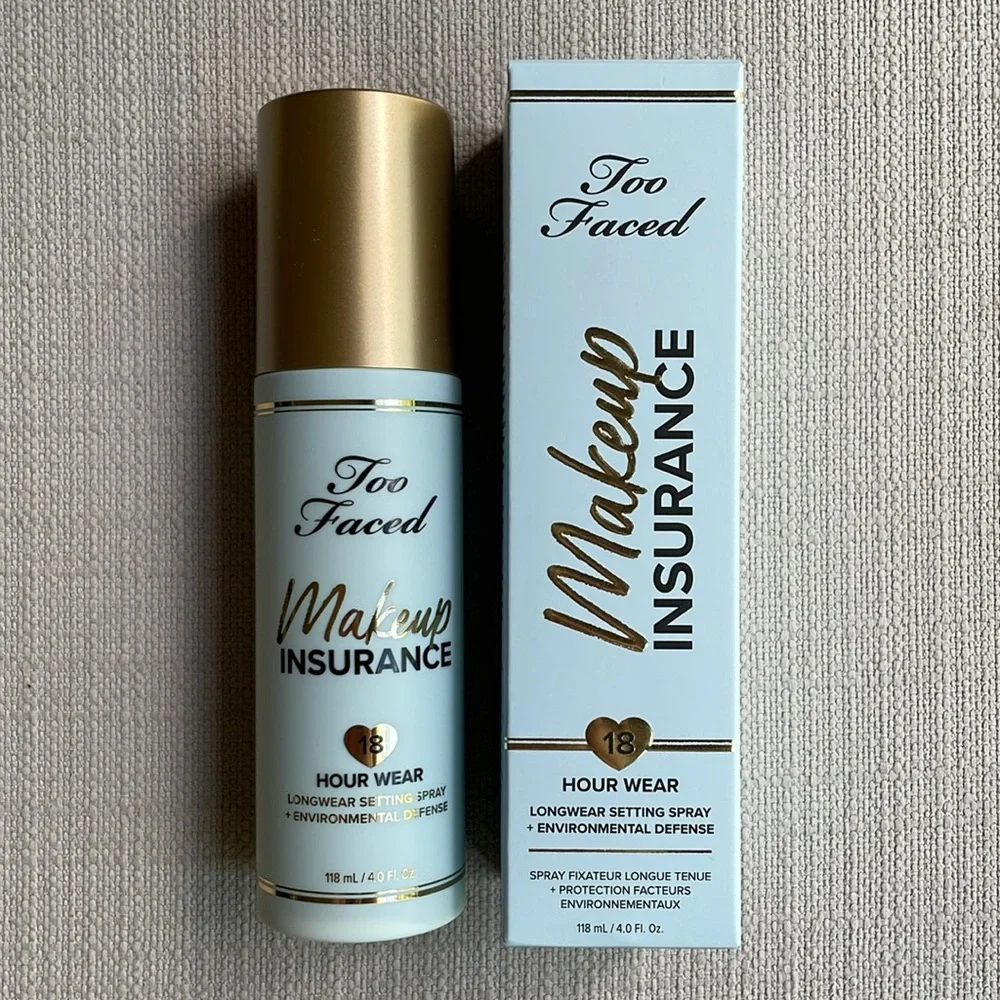 Too Faced Makeup Insurance Longwear Setting Spray + Blue Light Defense
